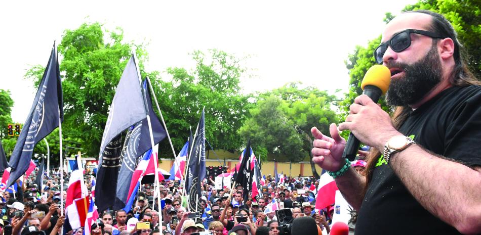 Repudian frente al Palacio masiva migración Haitiana en Rep Dominicana